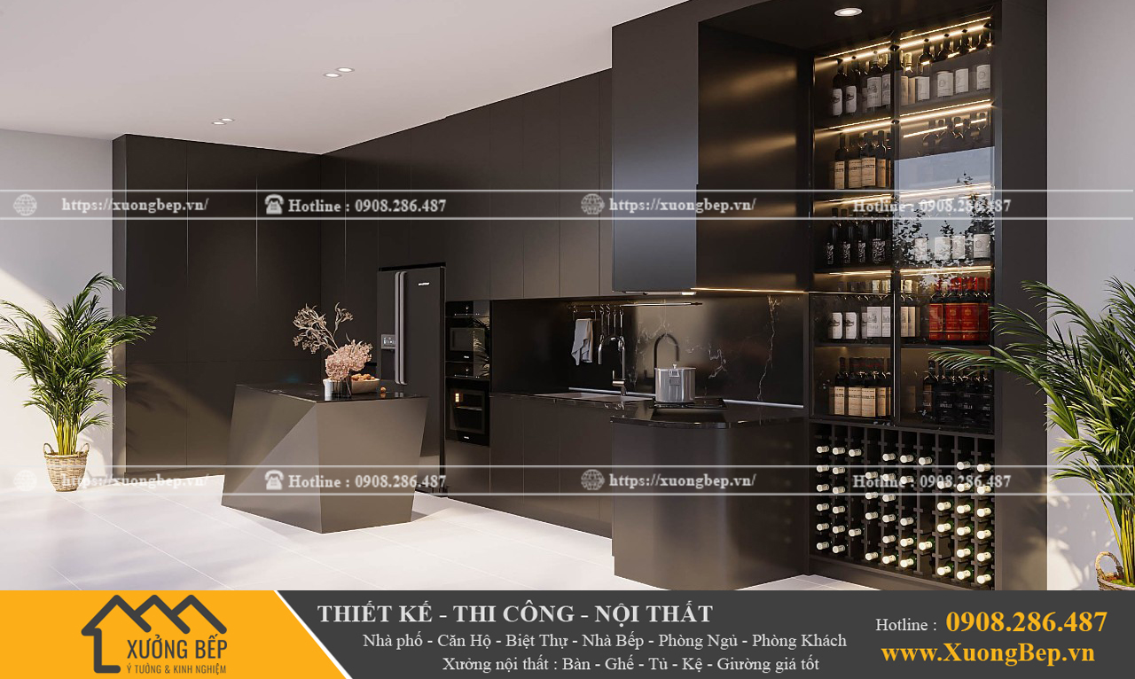 Thiết kế thi công nhà bếp trọn gói theo yêu cầu tại TPHCM - 2022 1