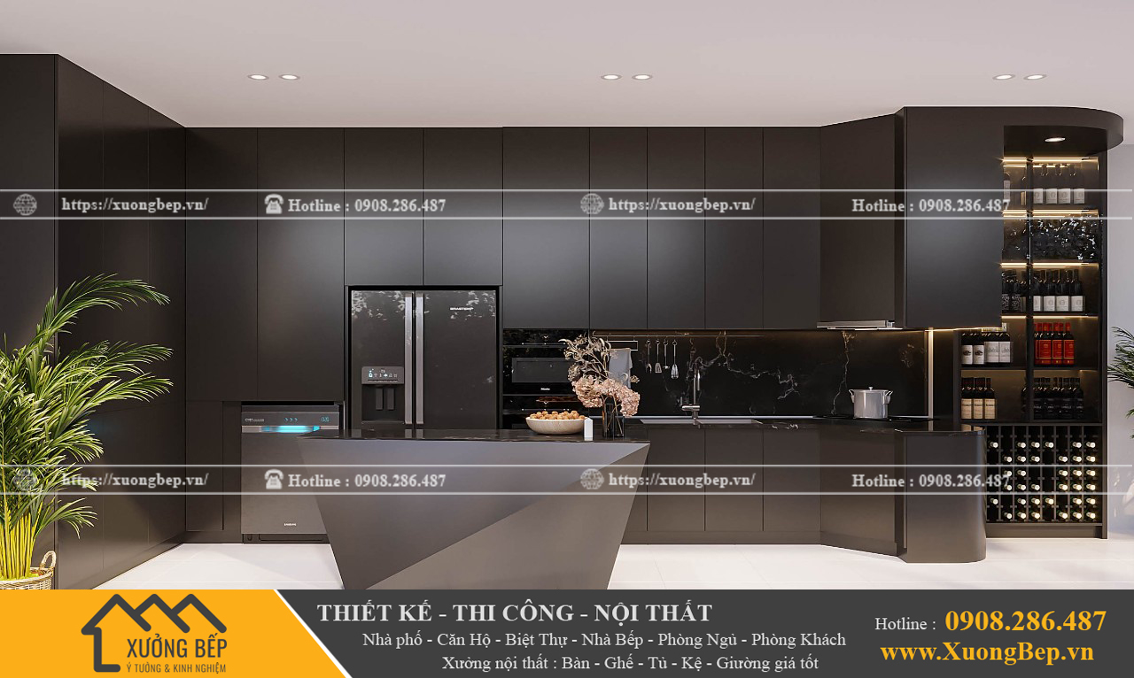 Thiết kế thi công nhà bếp trọn gói theo yêu cầu tại TPHCM - 2022 3