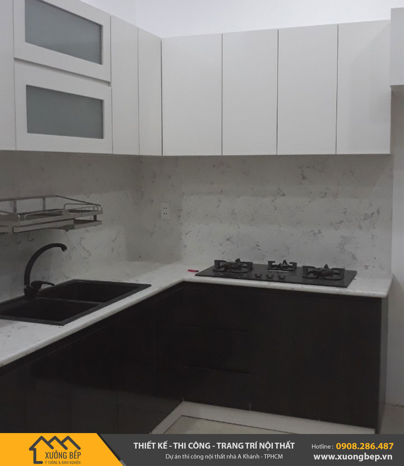 Dự án thiết kế thi công nội thất căn hộ nhà A Khánh - TPHCM 2