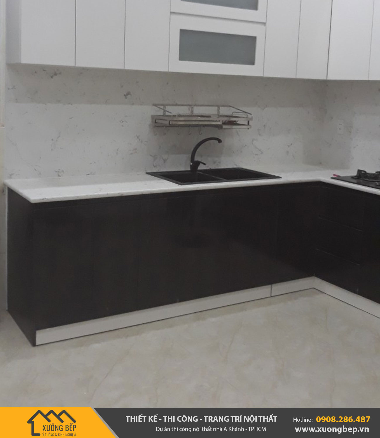Dự án thiết kế thi công nội thất căn hộ nhà A Khánh - TPHCM 3