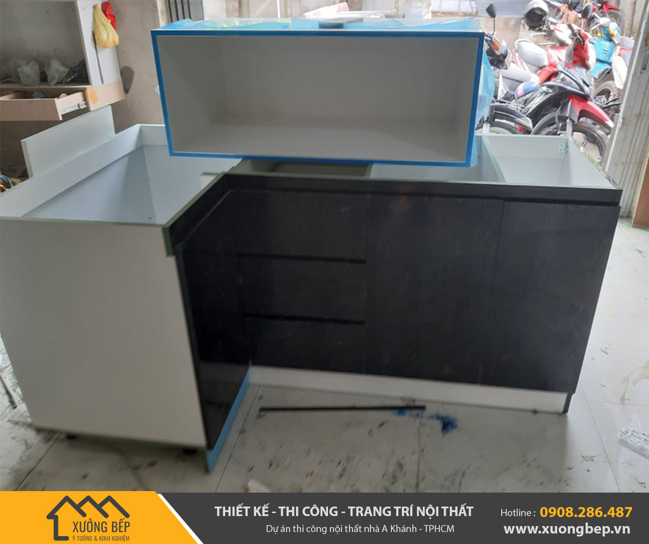Dự án thiết kế thi công nội thất căn hộ nhà A Khánh - TPHCM 4