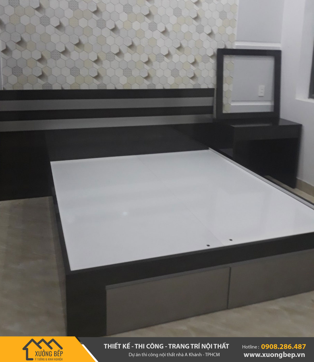 Dự án thiết kế thi công nội thất căn hộ nhà A Khánh - TPHCM 6