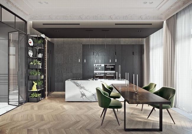 Hình ảnh trang trí nhà bếp đẹp P2,báo giá làm tủ bếp 18