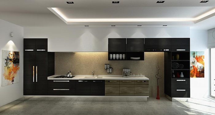  ý tưởng thiết kế nhà bếp với màu đen  2