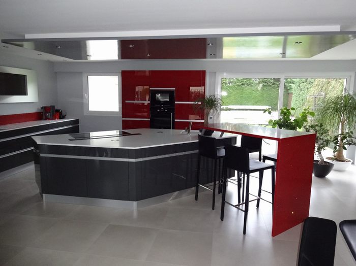  ý tưởng thiết kế nhà bếp với màu đen  3