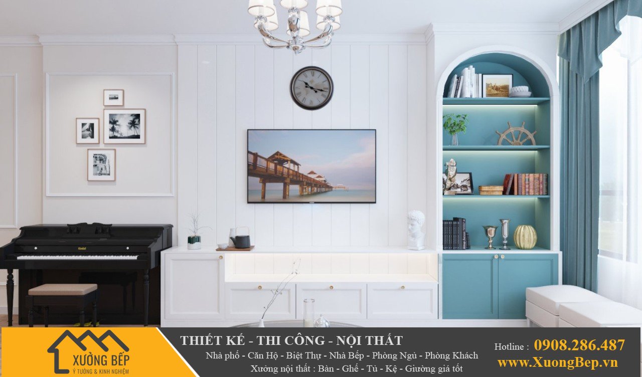 Thiết kế thi công nội thất nhà phố trọn gói giá tốt 2