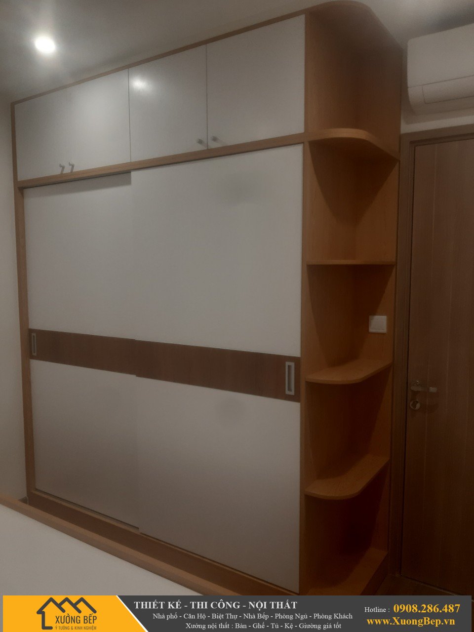 Báo giá thiết kế thi công nội thất nhà phố tủ giường bếp giá tốt 2