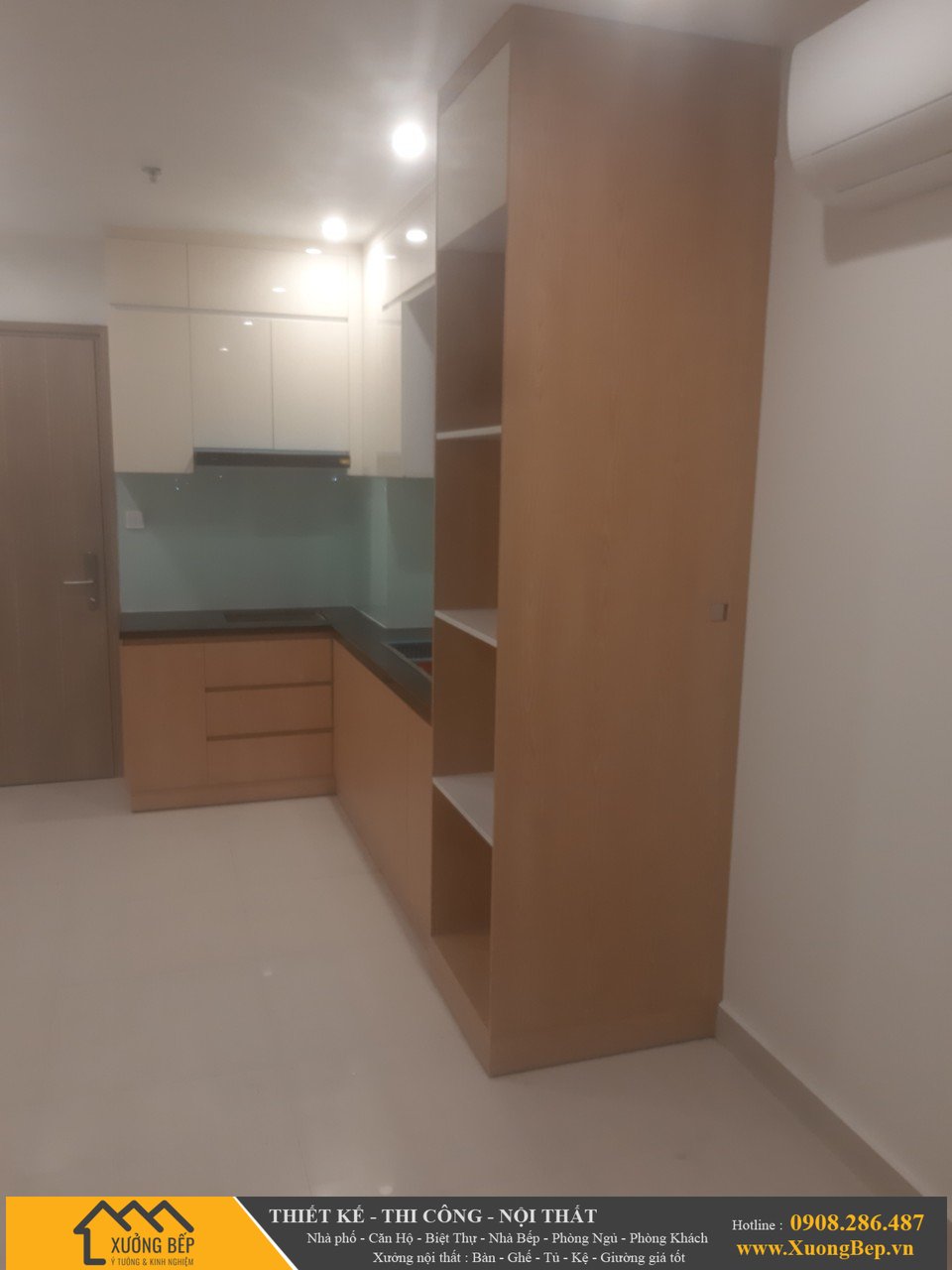 Báo giá thiết kế thi công nội thất nhà phố tủ giường bếp giá tốt 12