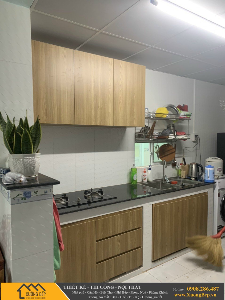 Thi công sản xuất nội thất nhà bếp đẹp rẻ chất lượng 2