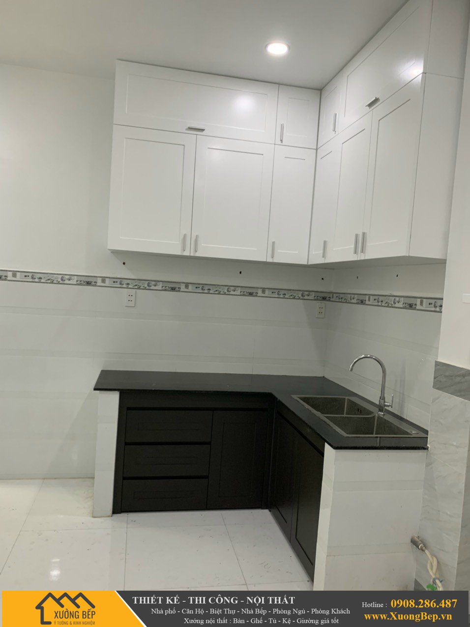 Báo giá thi công nội thất tủ bếp nhà bếp giá rẻ 1