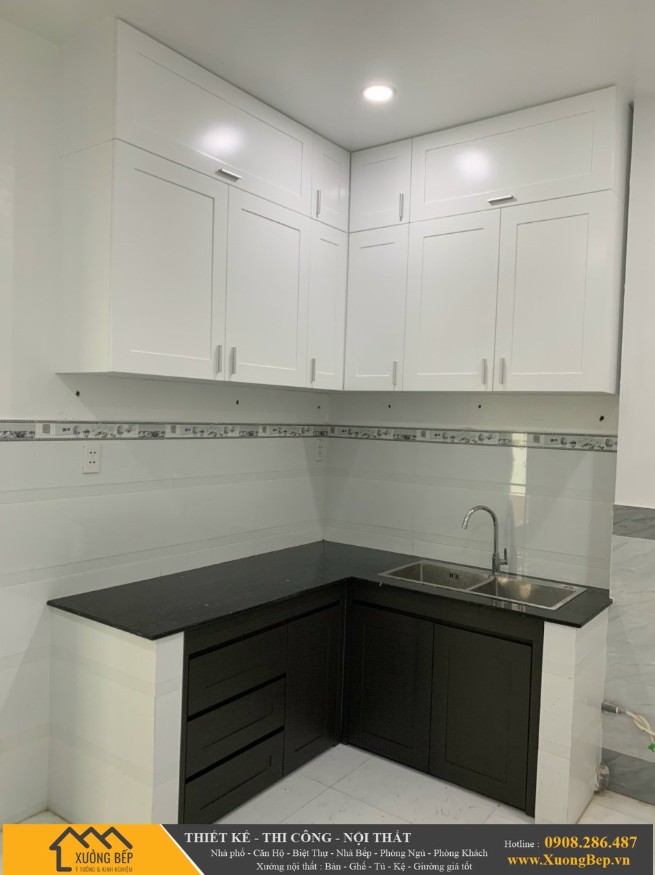 Báo giá thi công nội thất tủ bếp nhà bếp giá rẻ 2