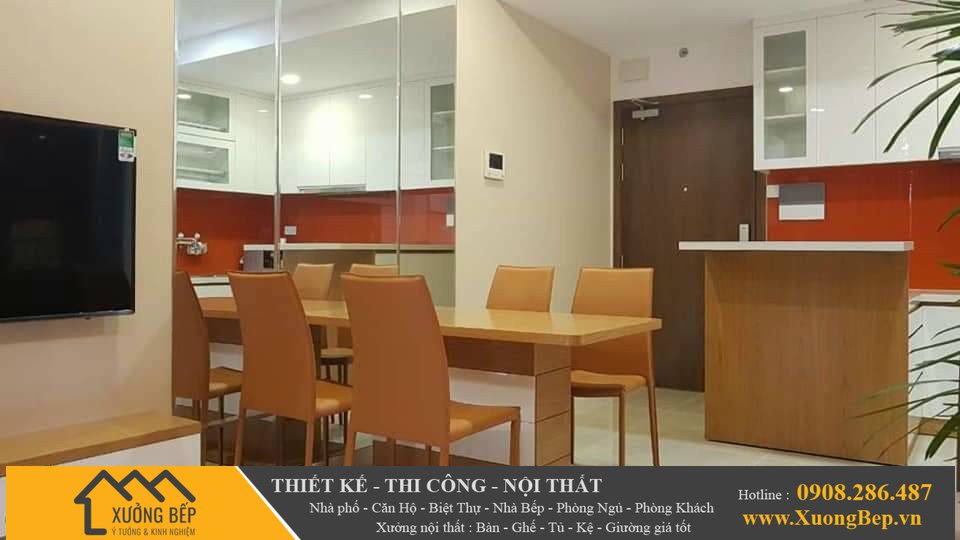 Thiết kế thi công cung cấp nội thất nhà bếp theo yêu cầu 2