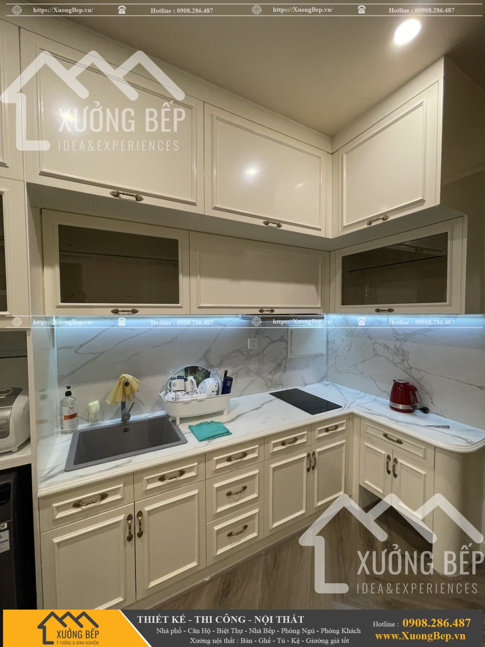 Thiết kế thi công nội thất căn hộ 45 mét căn hộ du lịch 15