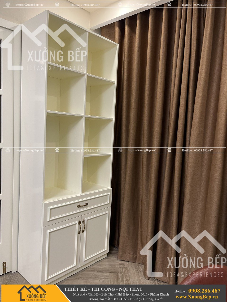 Thiết kế thi công nội thất căn hộ 45 mét căn hộ du lịch 21