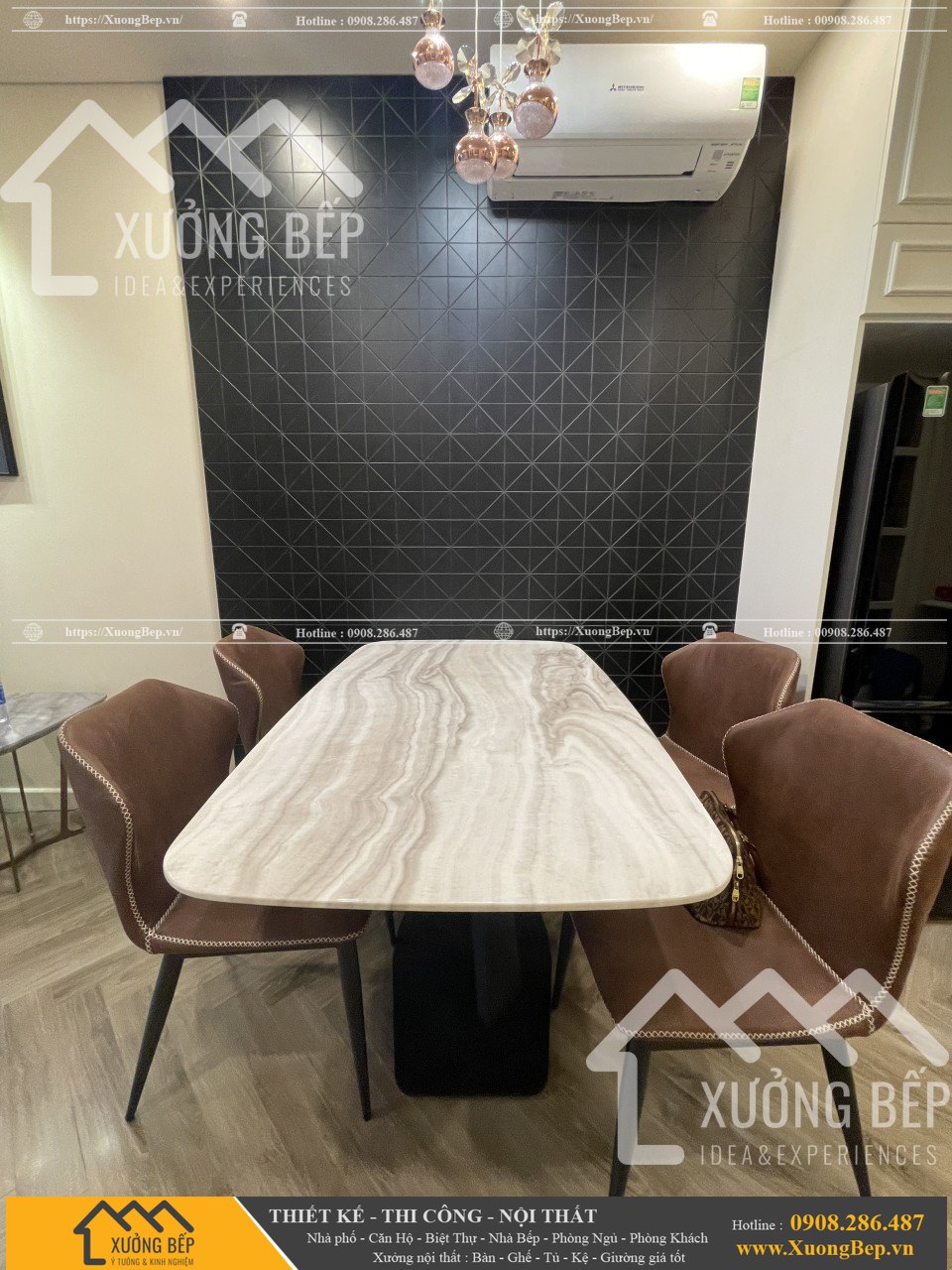 Thiết kế thi công nội thất căn hộ 45 mét căn hộ du lịch 11