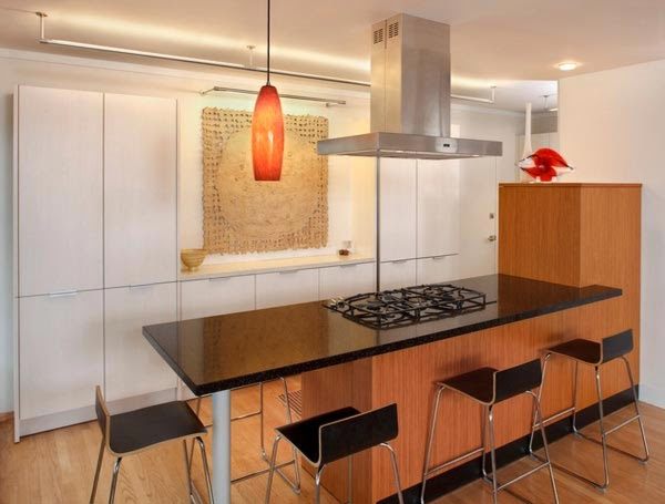 Nội thất nhà bếp đẹp với màu đen 9