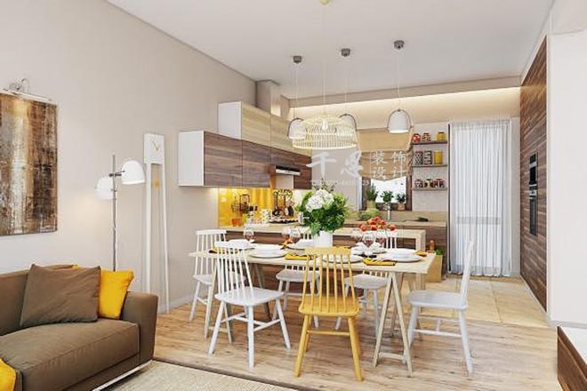 Thiết kế nội thất phòng ăn phong cách Scandaniva 2