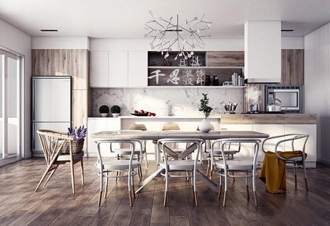Thiết kế nội thất phòng ăn phong cách Scandaniva 3