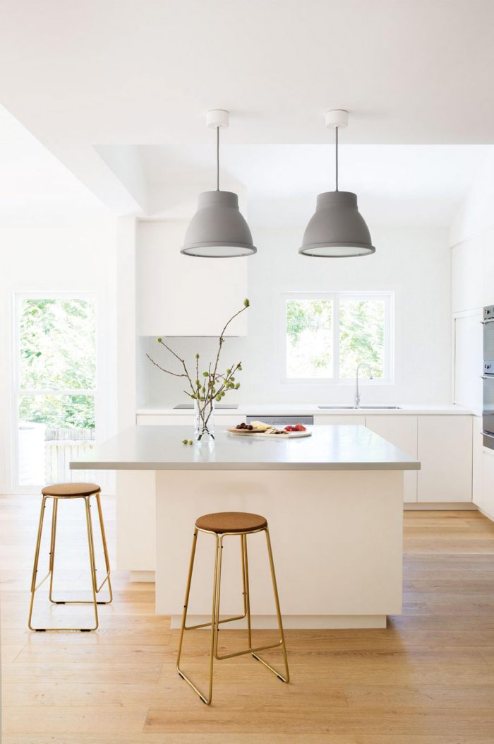 bếp màu xám đẹp 17