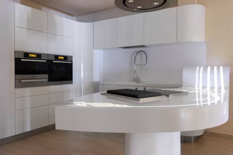 Nội thất căn bếp đẹp lấy cảm hứng từ thiên nhiên 2