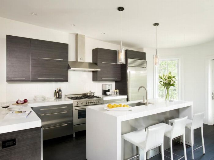 Nội thất căn bếp hiện đại ấn tượng hình chữ L 13