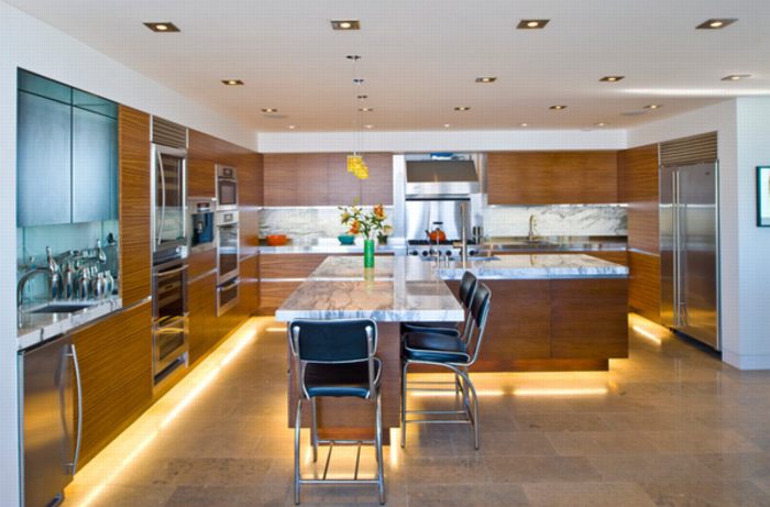 Nội thất căn bếp hiện đại ấn tượng hình chữ L 8