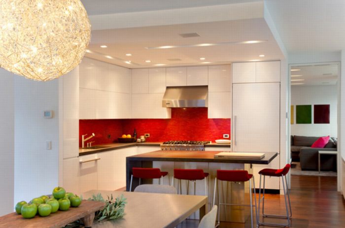 Nội thất căn bếp hiện đại ấn tượng hình chữ L 9