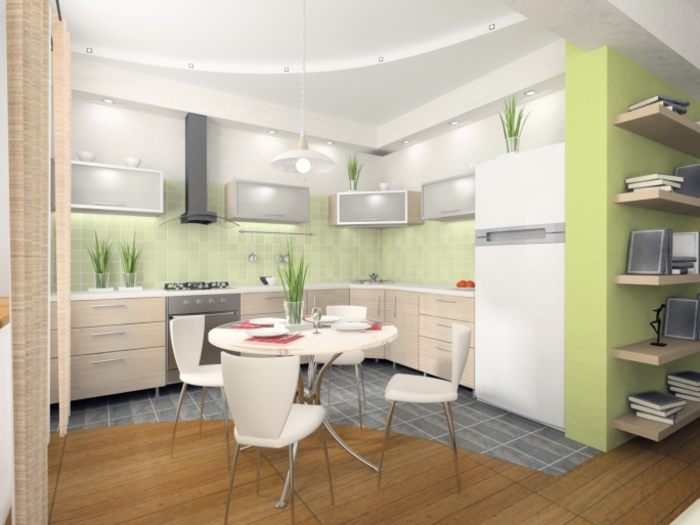Nội thất căn bếp hiện đại đẹp mê ly, nhà bếp xinh  1