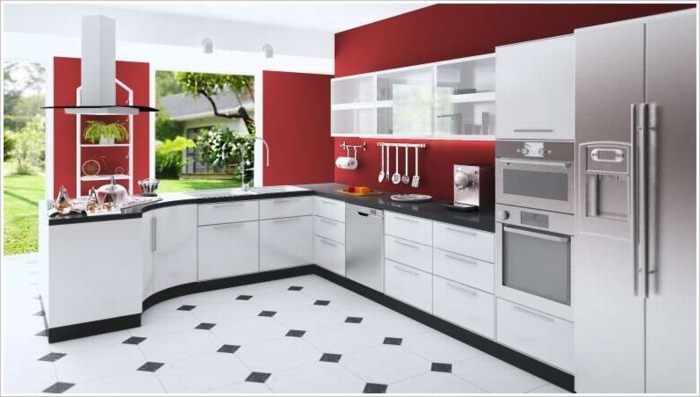 Nội thất căn bếp hiện đại đẹp mê ly, nhà bếp xinh  3