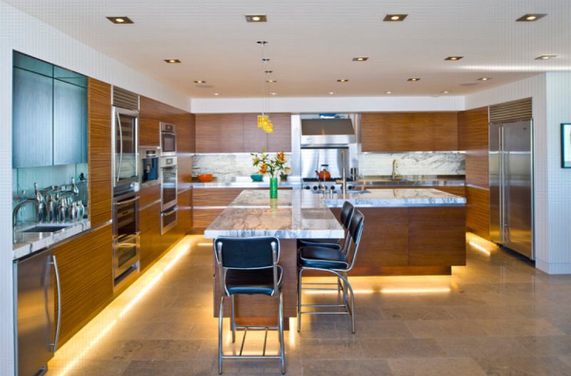 Nội thất nhà bếp xinh,Tủ bếp gỗ chữ L 26