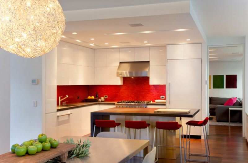 Nội thất nhà bếp xinh,Tủ bếp gỗ chữ L 27