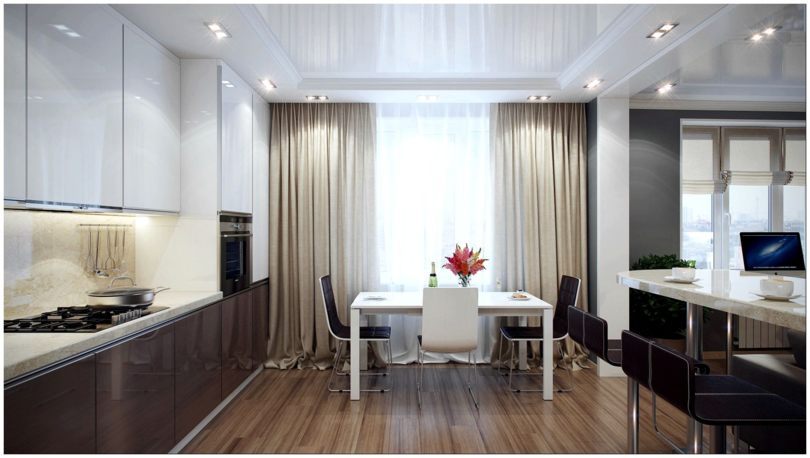 Tủ bếp gỗ đẹp tủ bếp chữ I,nội thất nhà bếp,nhà bếp xinh 5