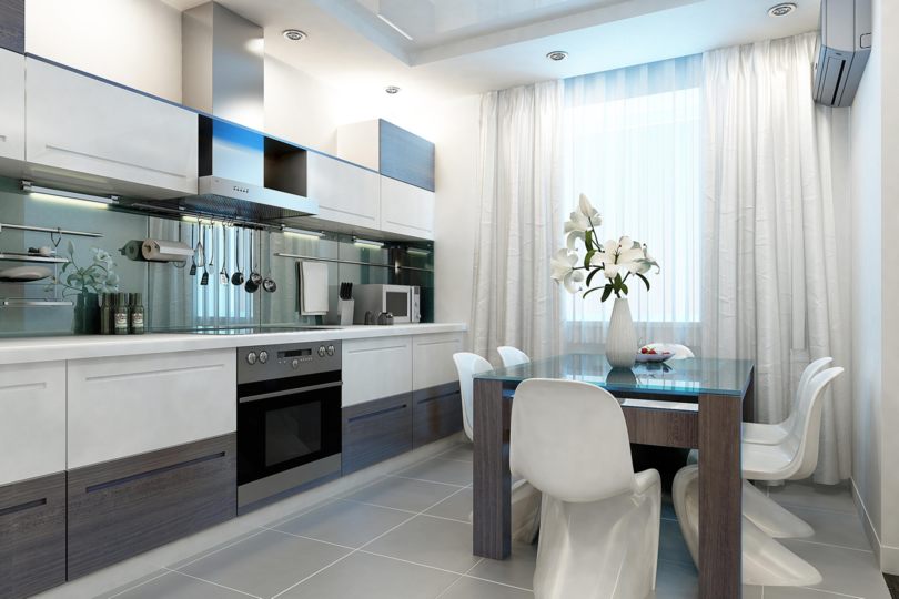 Tủ bếp gỗ đẹp tủ bếp chữ I,nội thất nhà bếp,nhà bếp xinh 7