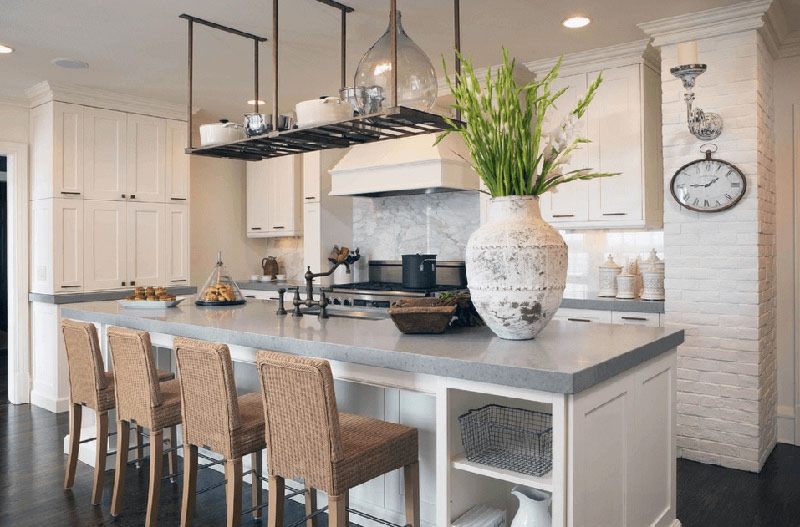 Mẫu tủ bếp có quầy bar đẹp sành điệu sang trọng 9