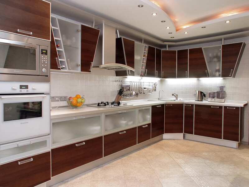 Các mẫu tủ bếp hiện đại cho phòng bếp