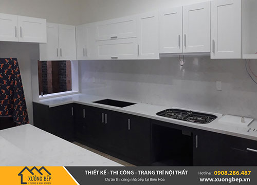 Dự án thiết kế thi công nhà bếp nhà phố tại Biên Hòa