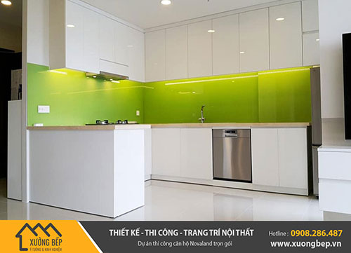Dự án thiết kế thi công nhà bếp nhà phố tại Trà Vinh