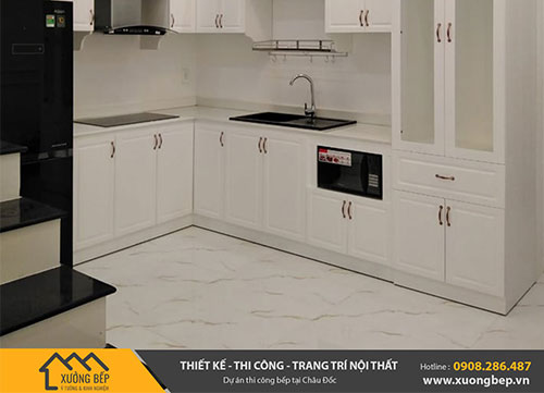 Dự án thiết kế thi công nhà bếp tại Châu Đốc