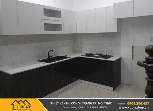 Dự án thiết kế thi công nội thất căn hộ nhà A Khánh - TPHCM