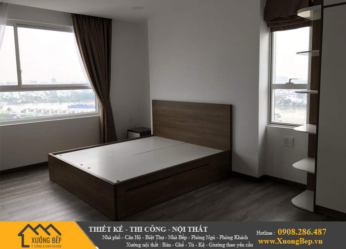 Thi công nội thất phòng ngủ nhà phố giá bình dân