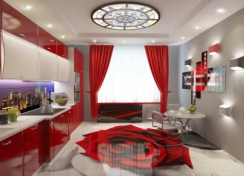 Mẫu tủ bếp acrylic màu đỏ đẹp,thiết kế phòng bếp, tủ bếp gỗ công nghiệp, tủ bếp gỗ tự nhiên, tủ bếp acrylic, tủ bếp mfc, giá tủ bếp gỗ , màu sắc tủ bếp